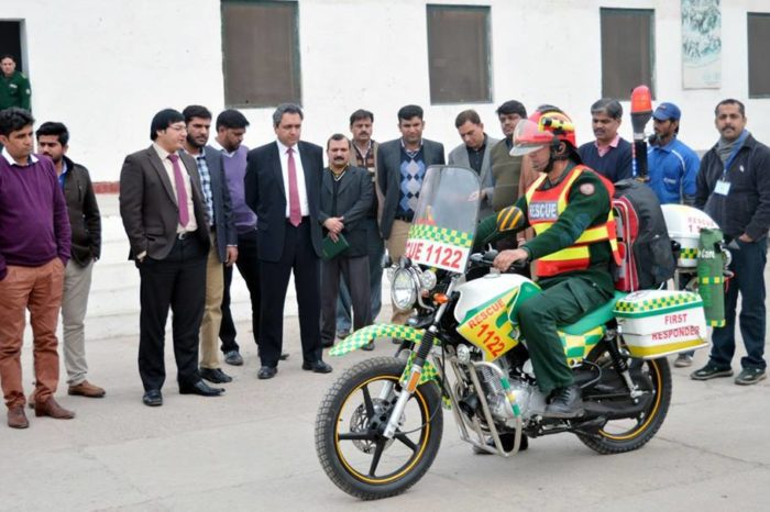 Rescue 1122: Motorbike Ambulance Service to Launch in 9 Cities of Punjab