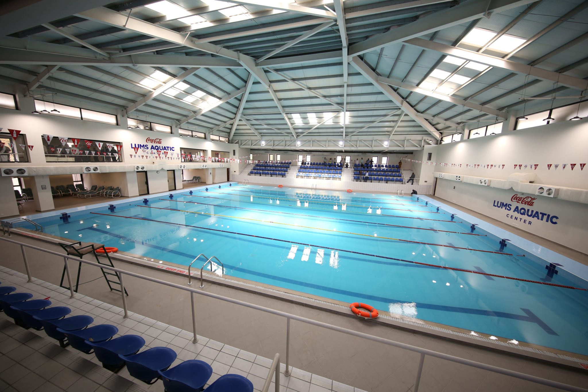 Pakistan's first ever stateoftheart Aquatic Center open in LUMS