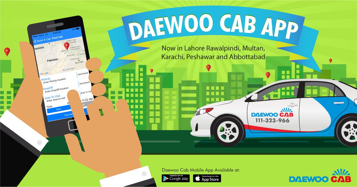 daewoo ride hailing app