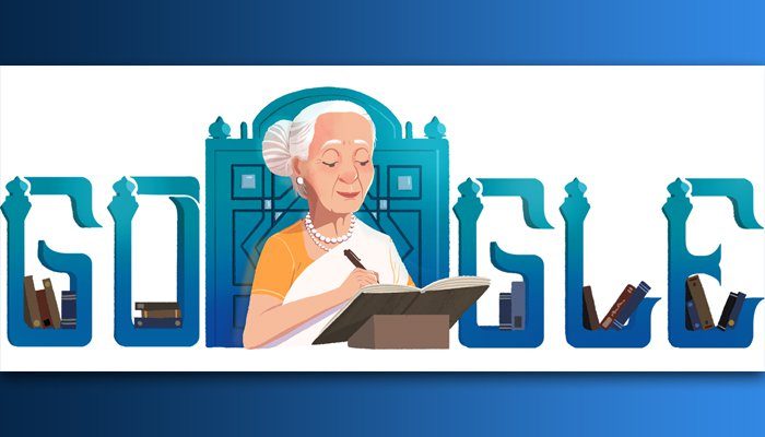 Google honors Fatima Surayya Bajia on 88th birthday with doodle