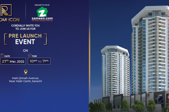 Zameen.com Acquires Sales & Marketing Rights for Karachi’s Upcoming Residential Project Roomi Icon