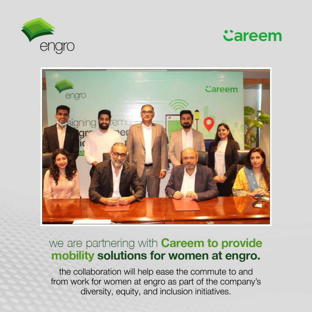 Careem and Engro Collaborate to Address Mobility Issues for Women at Engro