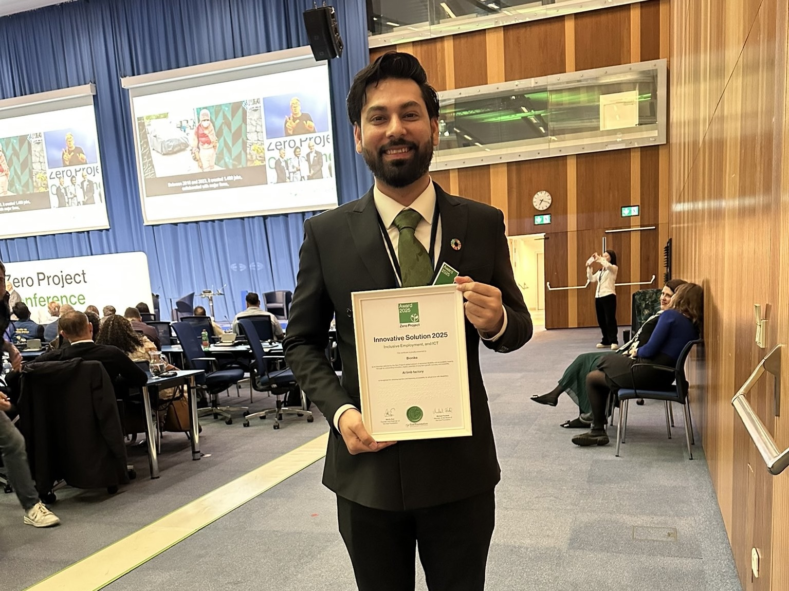 BIONIKS Becomes First Pakistani Startup to Win UN Zero Project Award 2025