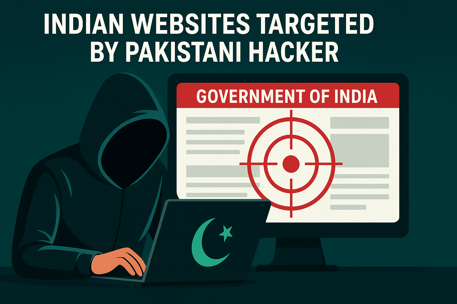 1.5 Million Indian Websites Targeted by Pakistani Hackers